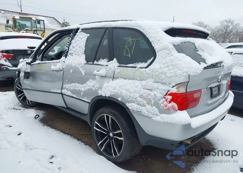 2002 BMW X5 3.0I z USA, uszkodzony, nr VIN 5UXFA53532LP34398